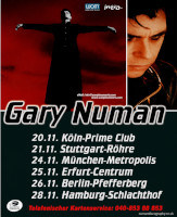 Gary Numan The European Pure Tour